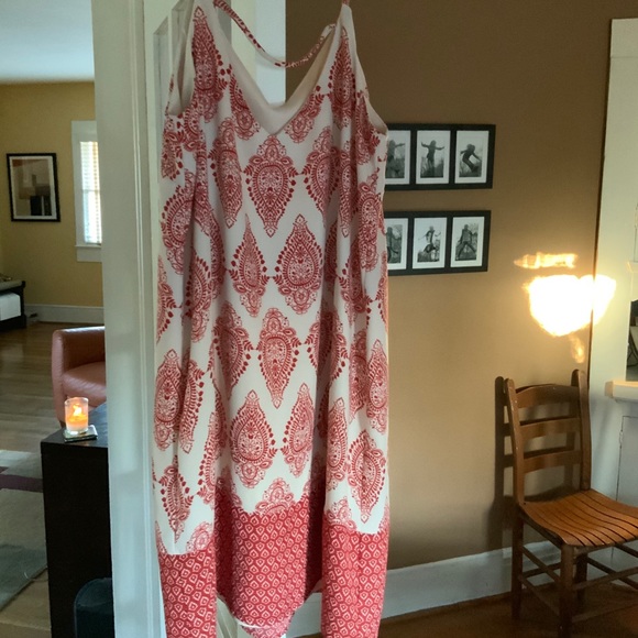 Coral mini dress - Picture 5 of 5